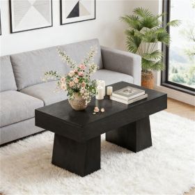 Farmhouse coffee table, sofa table, rectangular table, central table, with thick bottomed sturdy design