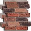 30 PCS 11.8 x 11.8 Inch Faux Brick Wall Panels, 3D Wall Panel Peel and Stick, Brick Wallpaper