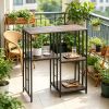 Heavy-Duty 4-Tier Kitchen Baker's Rack with 300 Lbs Capacity Steel Baking Rack with Shelf for Pan And Cookie Sheet Storage Organizer