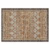 Area Rug, 9 x 12 ft Large Washable Rug, Non-Slip and Tear-Resistant Soft Carpet, Pet & Child Friendly Vintage Area Rugs, Indoor Mat for Bedroom
