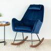 Chelsea Velvet Rocking Chair