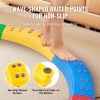 Balance Beam Stepping Stones, 8 PCS Toddler Balance Boards Non-Slip Textured Surface & Rubber Pads, Montessori Toy for Kids 2-6