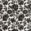 Black Peony - Vinyl Self-Adhesive Wallpaper Prepasted Wall stickers Wall Decor (Roll)