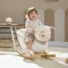 Baby Rocking Horse, Sheep Rocking Horse with Lullaby Song for Toddlers 18 - 36 Months, White