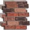 30 PCS 11.8 x 11.8 Inch Faux Brick Wall Panels, 3D Wall Panel Peel and Stick, Brick Wallpaper