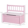 Toddler Toy Box Storage Bench with Large 27 L Interior, Kids Storage Bench Seat with Storage for Toddler Playroom Furniture, Kids Bedroom Furniture