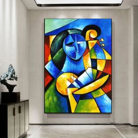abstract portrait painting painting oil on canvas signed abstract figure oil painting on canvas (Style: 01, size: 60x90cm)