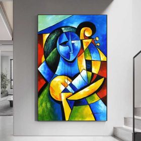 abstract portrait painting painting oil on canvas signed abstract figure oil painting on canvas (Style: 01, size: 80x120cm)