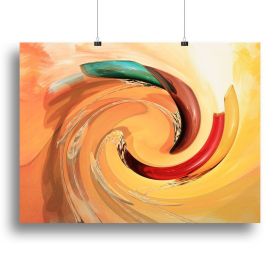 Spiral Canvas Print or Poster (Type: Poster Print, size: Medium (16" x 12"))